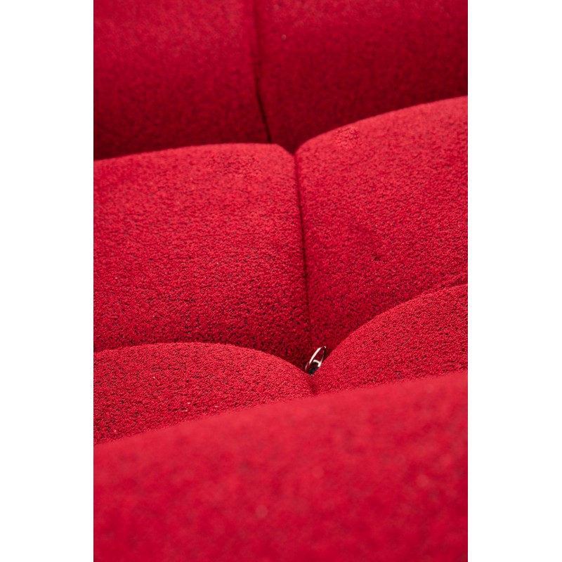 Corner Sofa Bubble Corner ( L1-O1-1R -Puf) - Red Red