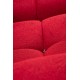 Corner Sofa Bubble Corner ( L1-O1-1R -Puf) - Red Red
