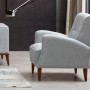Wing Chair Montana Armchair Grey
