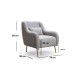 Wing Chair Sevilla Armchair - Grey Grey Atelier del Sofa Wing Chair Sevilla Armchair - Grey Grey
