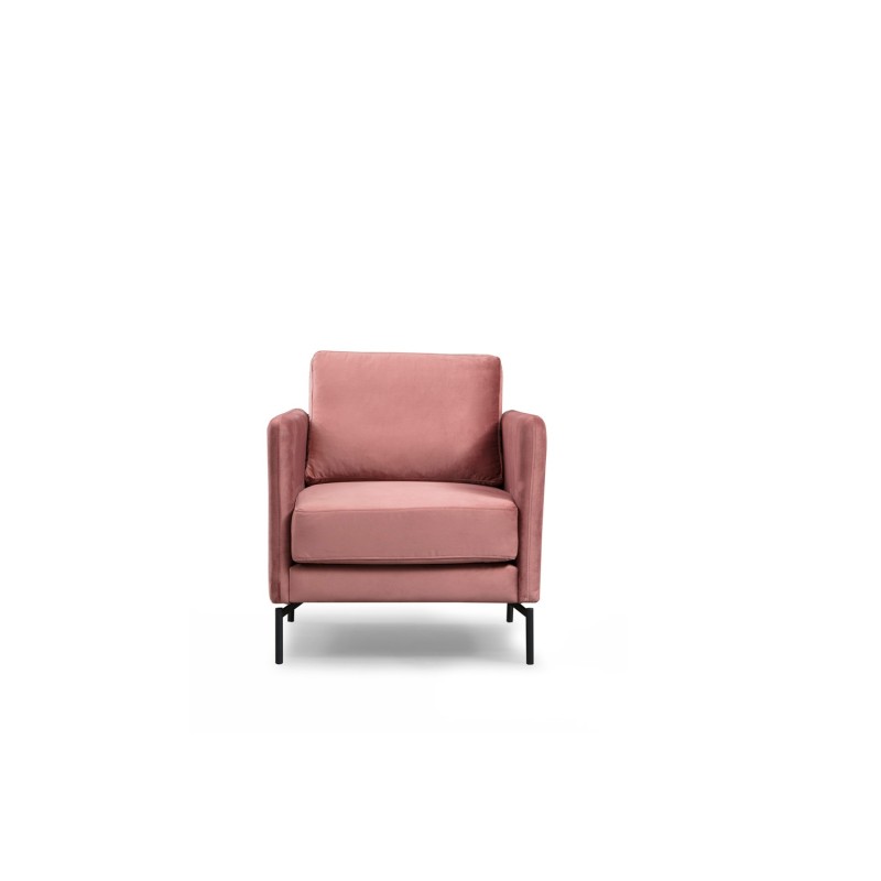 Wing Chair Sino Armchair Pink
