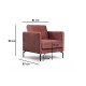 Wing Chair Sino Armchair Pink Wing Chair Sino Armchair Pink