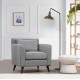 Wing Chair Nordic Armchair - Patterned Black
White Wing Chair Nordic Armchair - Patterned Black
White