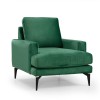 Atelier del Sofa Wing Chair Papira Armchair Green