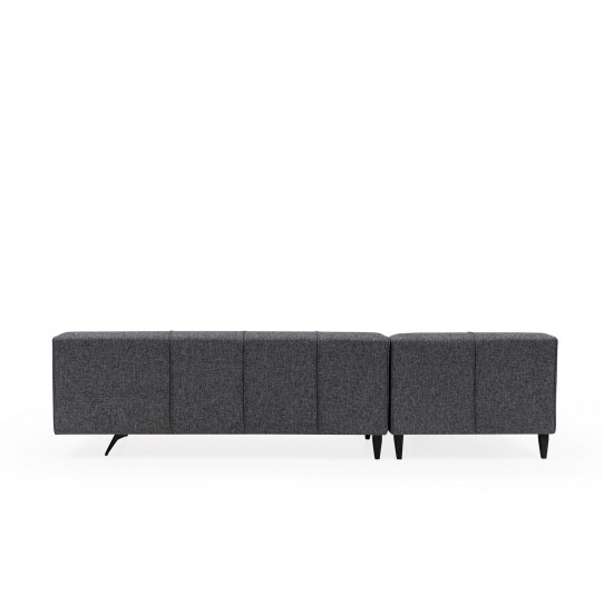 Corner Sofa Jivago Corner Left (Chl-2R) - Grey Grey Corner Sofa Jivago Corner Left (Chl-2R) - Grey Grey