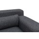 Corner Sofa Jivago Corner Left (Chl-2R) - Grey Grey Corner Sofa Jivago Corner Left (Chl-2R) - Grey Grey