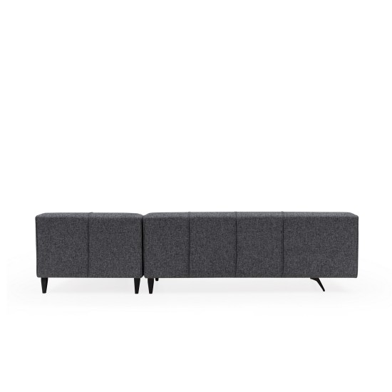 Corner Sofa Jivago Corner Right (L2-Chl) - Grey Grey Corner Sofa Jivago Corner Right (L2-Chl) - Grey Grey