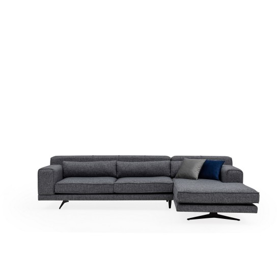 Corner Sofa Jivago Corner Right (L2-Chl) - Grey Grey Corner Sofa Jivago Corner Right (L2-Chl) - Grey Grey