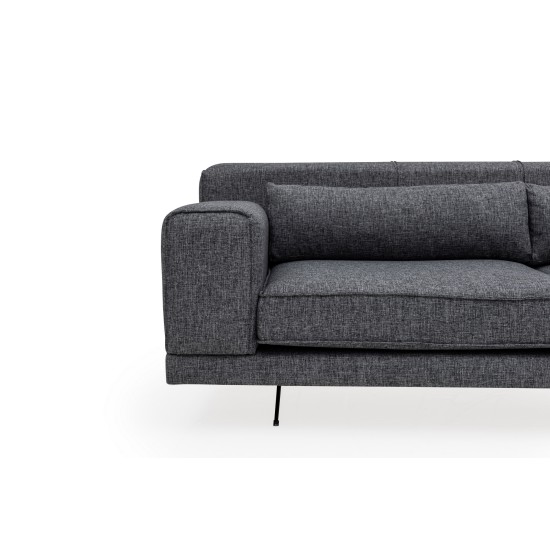 Corner Sofa Jivago Corner Right (L2-Chl) - Grey Grey Corner Sofa Jivago Corner Right (L2-Chl) - Grey Grey