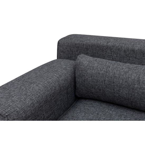 Corner Sofa Jivago Corner Right (L2-Chl) - Grey Grey Corner Sofa Jivago Corner Right (L2-Chl) - Grey Grey