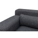 Corner Sofa Jivago Corner Right (L2-Chl) - Grey Grey Corner Sofa Jivago Corner Right (L2-Chl) - Grey Grey