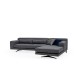 Corner Sofa Jivago Corner Right (L2-Chl) - Grey Grey Corner Sofa Jivago Corner Right (L2-Chl) - Grey Grey