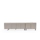 Corner Sofa Jivago Corner Left (Chl-2R) - Beige Beige Corner Sofa Jivago Corner Left (Chl-2R) - Beige Beige