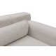 Corner Sofa Jivago Corner Right (L2-Chl) - Beige Beige Corner Sofa Jivago Corner Right (L2-Chl) - Beige Beige