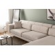 Corner Sofa Jivago Corner Right (L2-Chl) - Beige Beige Corner Sofa Jivago Corner Right (L2-Chl) - Beige Beige