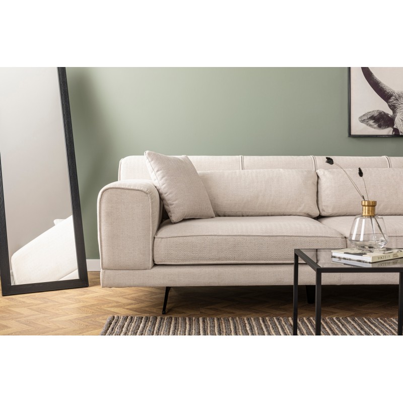 Corner Sofa Jivago Corner Right (L2-Chl) - Beige Beige