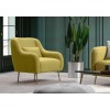 Wing Chair Sevilla Armchair - Yellow Yellow