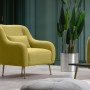 Wing Chair Sevilla Armchair - Yellow Yellow