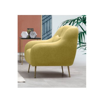 Wing Chair Sevilla Armchair - Yellow Yellow