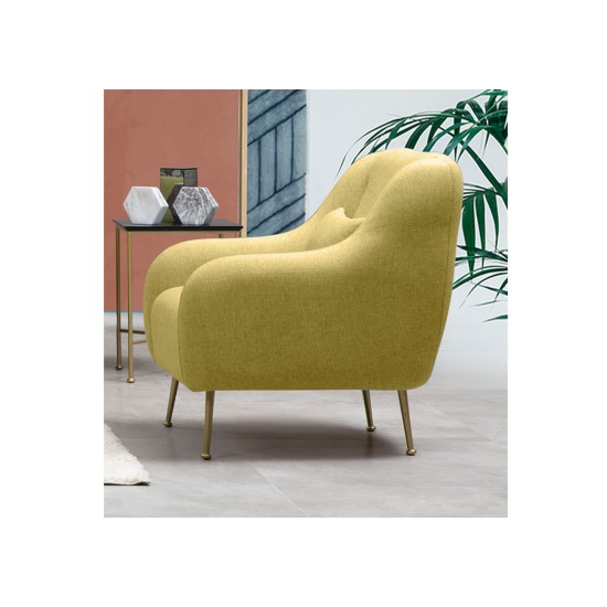 Wing Chair Sevilla Armchair - Yellow Yellow Wing Chair Sevilla Armchair - Yellow Yellow