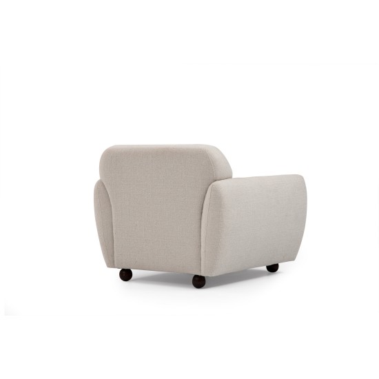 Wing Chair Eddy - Cream Cream Atelier del Sofa Wing Chair Eddy - Cream Cream
