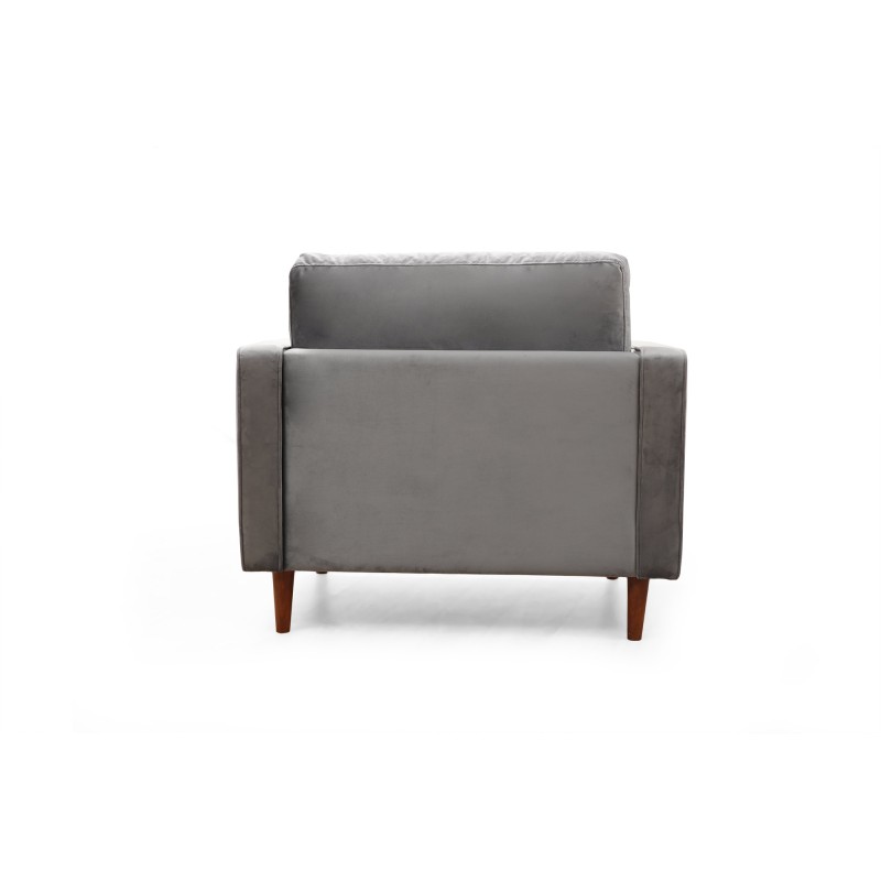 Wing Chair Rome - Light Grey Light Grey