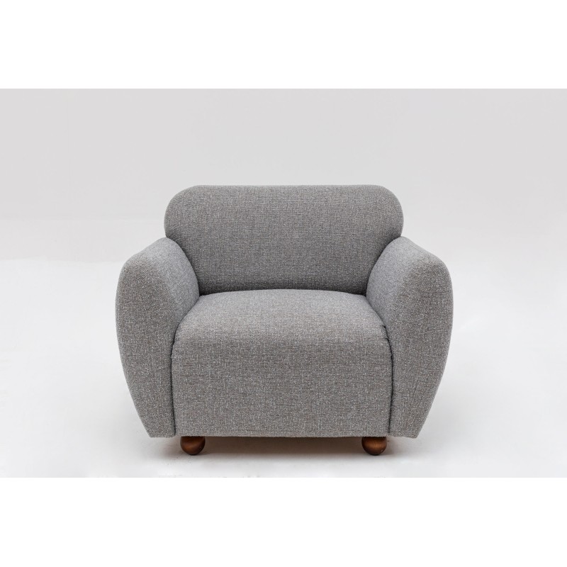 Wing Chair Eddy - Light Grey Light Grey