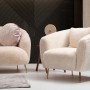 Wing Chair Istiridye - Beige Beige