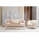 Wing Chair Istiridye - Beige Beige