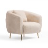Wing Chair Istiridye - Beige Beige