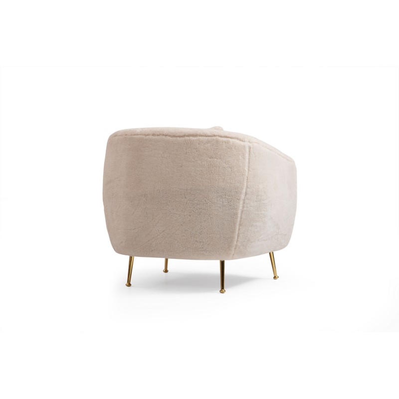 Wing Chair Istiridye - Beige Beige