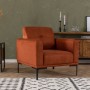 Wing Chair Mustang - Orange Orange