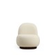 Wing Chair Tina - Bouclet White Bouclet White Atelier del Sofa Wing Chair Tina - Bouclet White Bouclet White