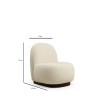 Atelier del Sofa Wing Chair Tina - Bouclet White Bouclet White