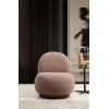 Atelier del Sofa Wing Chair Tina - Cappuccino Cappuccino