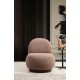 Wing Chair Tina - Cappuccino Cappuccino Atelier del Sofa Wing Chair Tina - Cappuccino Cappuccino