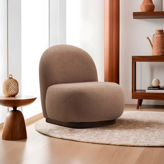 Wing Chair Tina - Cappuccino Cappuccino Atelier del Sofa Wing Chair Tina - Cappuccino Cappuccino