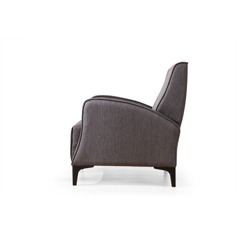 Wing Chair Petra - Anthracite Anthracite