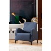 Wing Chair Petra - Blue Blue