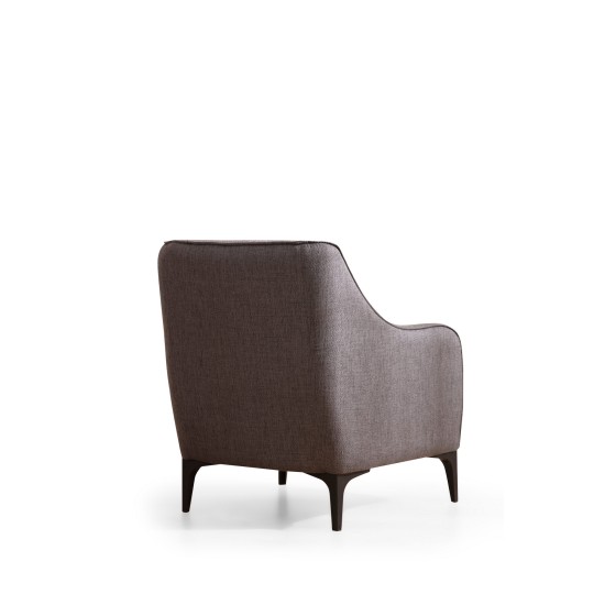 Wing Chair Belissimo - Dark Grey Dark Grey Atelier del Sofa Wing Chair Belissimo - Dark Grey Dark Grey