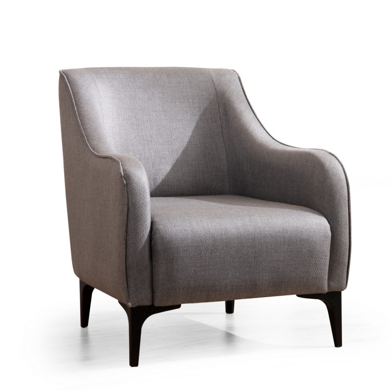 Atelier del Sofa Wing Chair Belissimo - Grey Grey