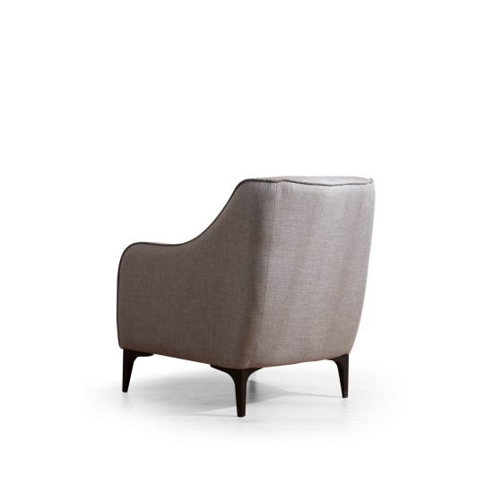 Wing Chair Belissimo - Grey Grey Atelier del Sofa Wing Chair Belissimo - Grey Grey