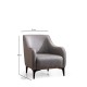 Wing Chair Belissimo - Grey Grey Atelier del Sofa Wing Chair Belissimo - Grey Grey