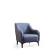 Wing Chair Belissimo - Blue Blue Atelier del Sofa Wing Chair Belissimo - Blue Blue