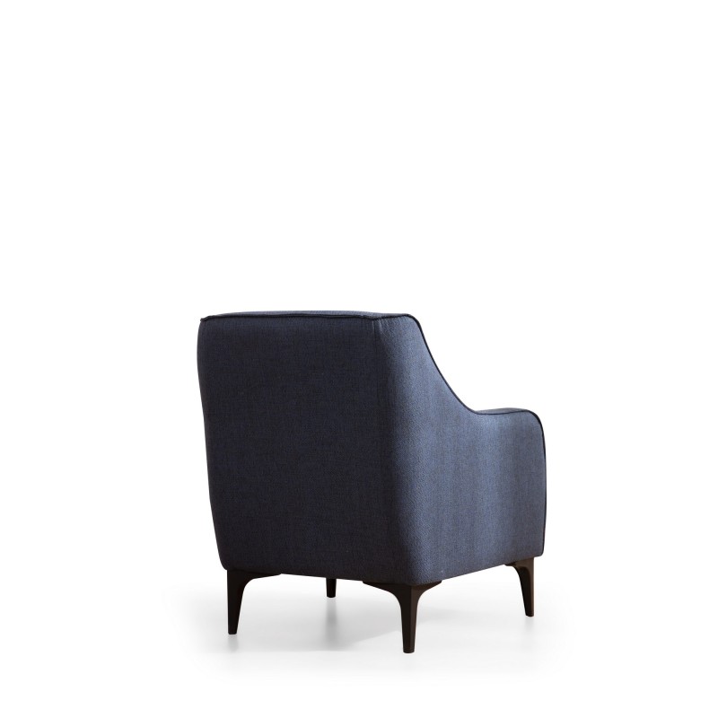 Atelier del Sofa Wing Chair Belissimo - Blue Blue