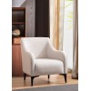 Atelier del Sofa Wing Chair Belissimo - Off White Off White