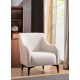 Wing Chair Belissimo - Off White Off White Atelier del Sofa Wing Chair Belissimo - Off White Off White