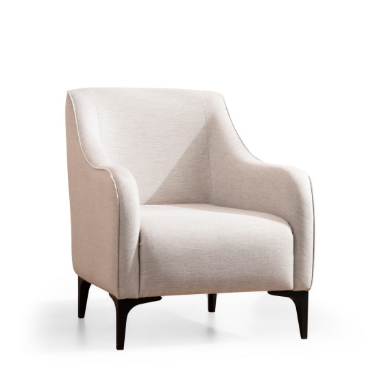 Wing Chair Belissimo - Off White Off White Atelier del Sofa Wing Chair Belissimo - Off White Off White