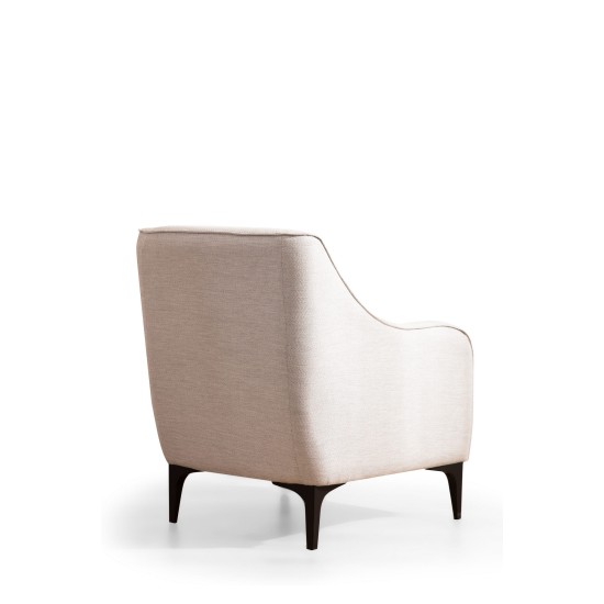 Wing Chair Belissimo - Off White Off White Atelier del Sofa Wing Chair Belissimo - Off White Off White