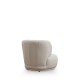 Wing Chair Livorno - White White Atelier del Sofa Wing Chair Livorno - White White